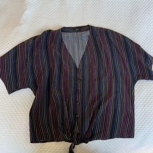 Rails Front Tie Shirt